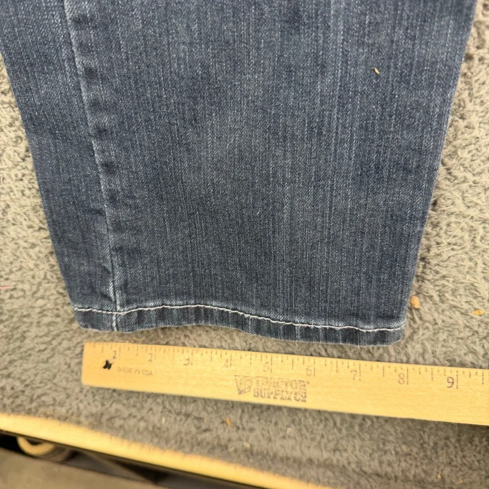 Levis 505 Regular Fit Jeans Mens 30x32 Dark Wash Blue Denim Stretch 00505-1563